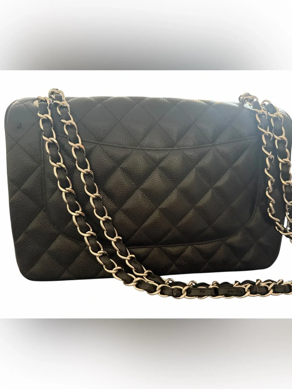 🖤 CHANEL Classic Double Flap | Black Caviar Leather | Silver Hardware 🖤